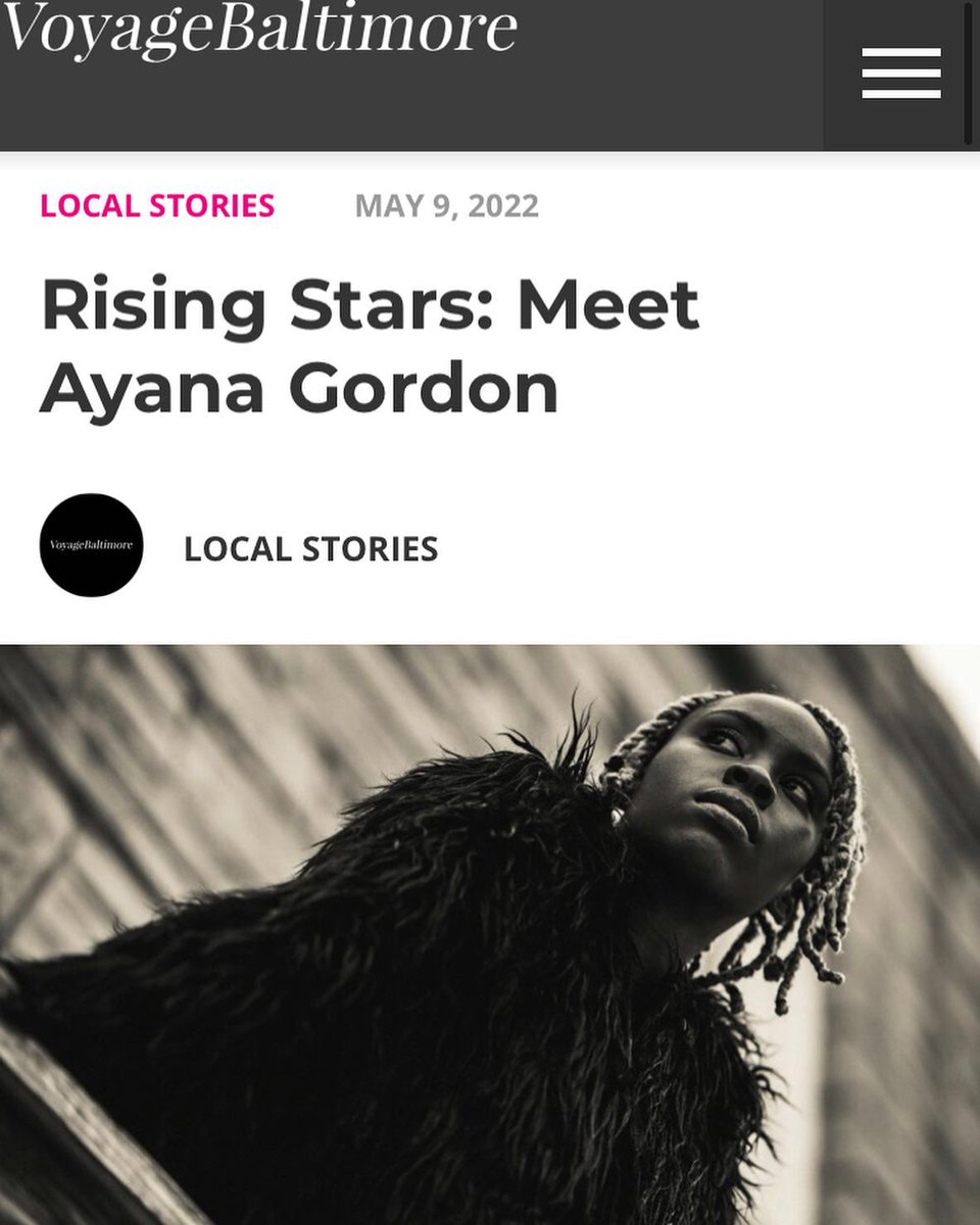 ayanamplified's tweet photo. Check out my article with Voyage Baltimore 

https://t.co/4QBzuGHdIA https://t.co/GXIn9jLKW2