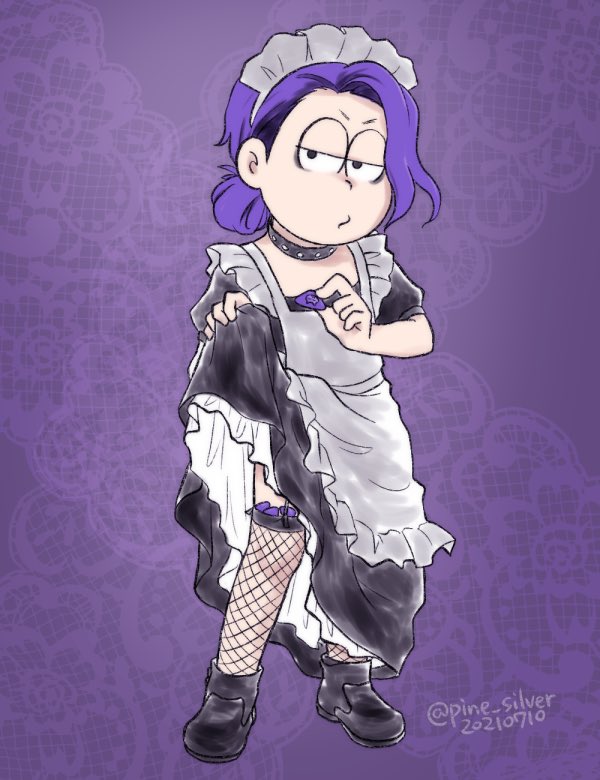 ねむくて手が動かないので過去絵貼ってメイドを讃えよう 