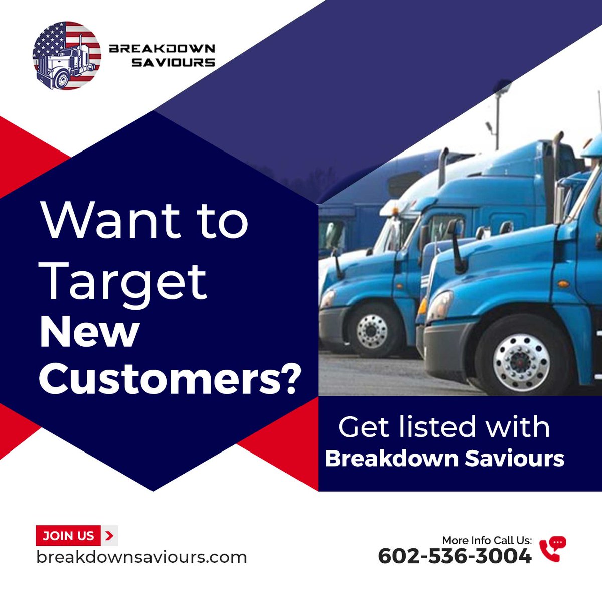 "The purpose of a business is to create a customer who creates customers.

Get listed your Truck Repair Business with #breakdownsaviours today &amp; get a greater number of new clients.

Visite:- breakdownsaviours.com

#breakdownsaviours #EmergencyRoadsideAssistance #onsiterepair