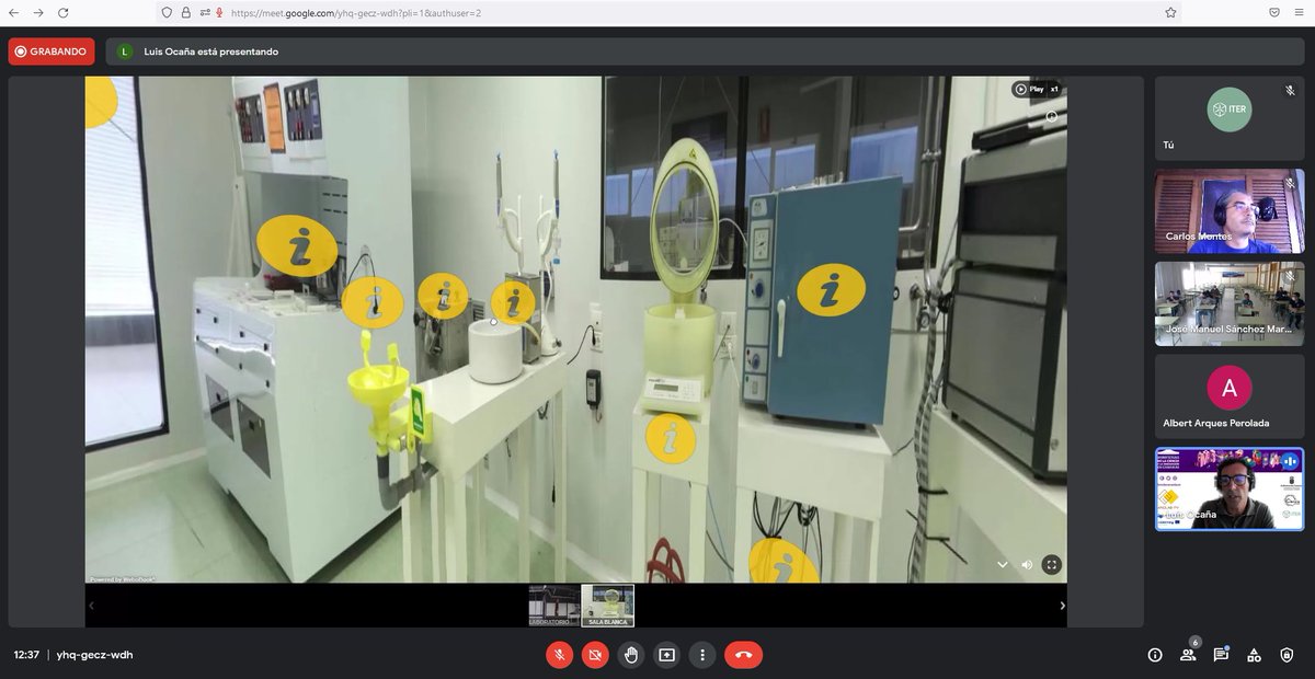 ITERtenerife's tweet image. 🤩Nuestro laboratorio de fotovoltaica⚡☀ viaja hasta La Palma y Gerona gracias al taller #MACLABPV “Abrimos las puertas del laboratorio #SiCellLab” en las 
en las Miniferias de la Ciencia y la Innovación en Canarias 2022👩‍🔬
#somosciencia #somosinnovación  #miniferias22