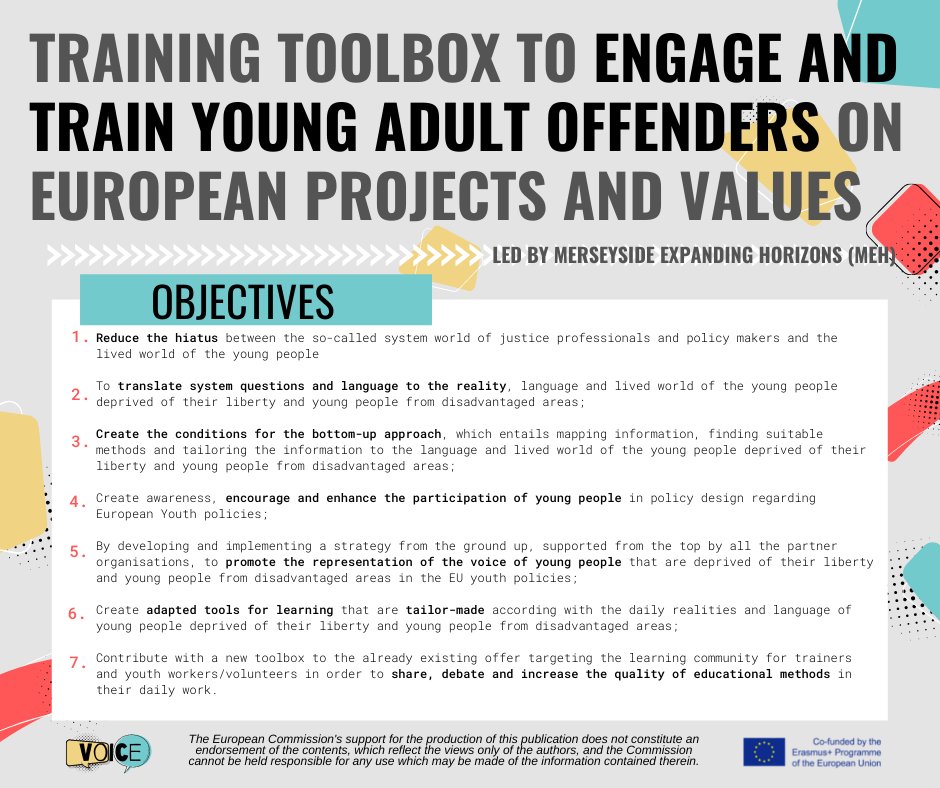 voiceeu2021's tweet photo. Everything is almost ready for the implementation of the #trainingcourse program designed in the frame of our #EUproject. 🤓
The course is divided into six modules aiming at encouraging #youngpeople from vulnerable groups to participate in the #democratic process and in #society https://t.co/sVxCdd4xrv