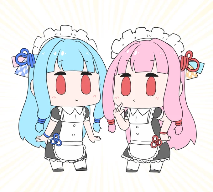 #メイドの日 #琴葉葵 #琴葉茜 