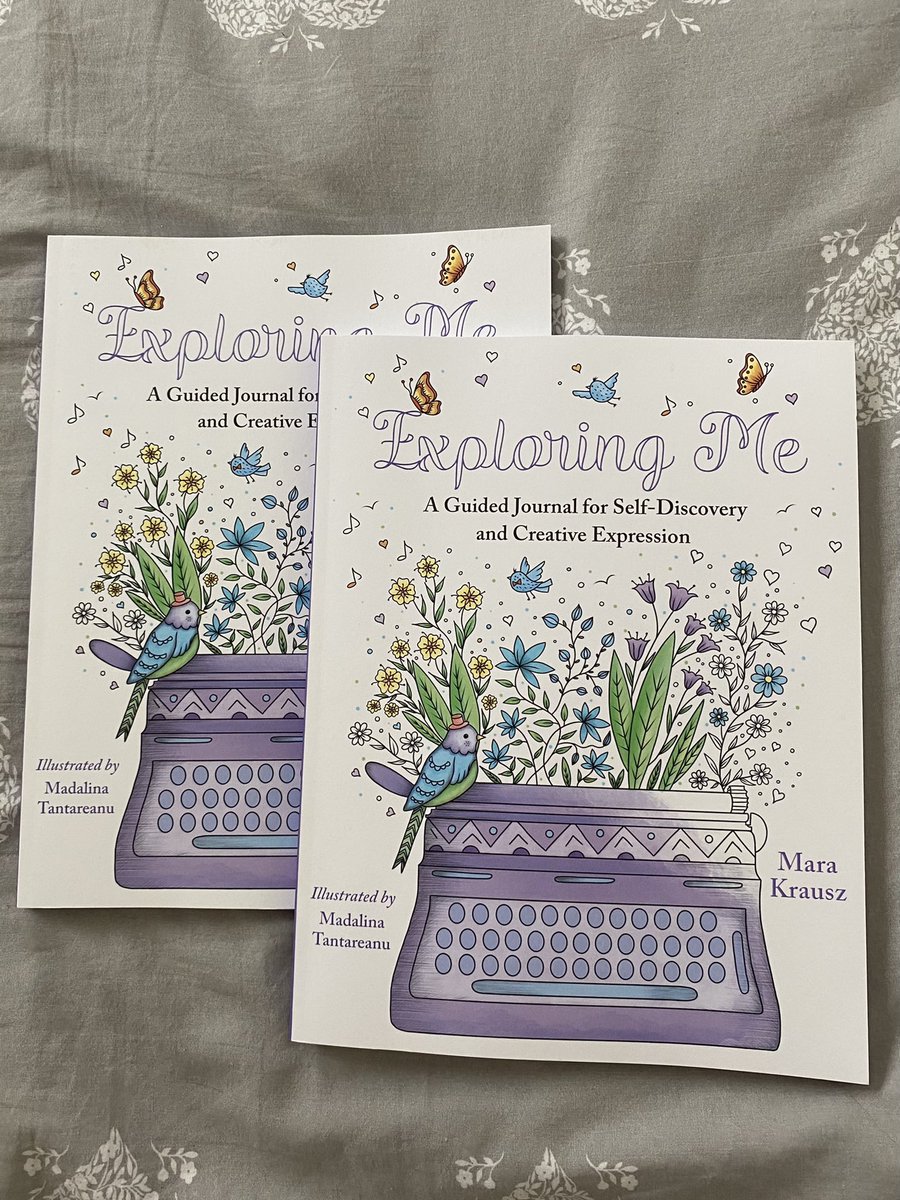 A huge thank you to @mara_writes_ for sending me 2 copies of her self-guided journal! My article where I interview Mara about how journaling and colouring in can be used as a method of mindfulness is now live on @pacify_website🤍