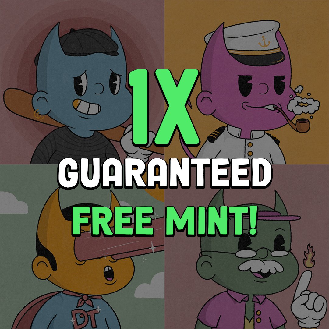 Devilish_Toonz's tweet photo. 👀 FREE MINT 👀 

Must Follow @Devilish_toonz 
RT &amp; Tagg 3 frens ⬇️

1x Goodluck 👀

#NFTGiveaway #NFTs #NFTCommunity https://t.co/sGkwV1fsDz