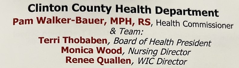 ClintonCoHealth's tweet photo. Members of the CCHD Team and our Board of Health President were recognized as the 2022 Friends of Education Award Recipients for Clinton County. Southern Ohio Educational Service Center, we are honored! #friendsofeducation @SouthernOhioESC https://t.co/Kpk4zJNAzZ