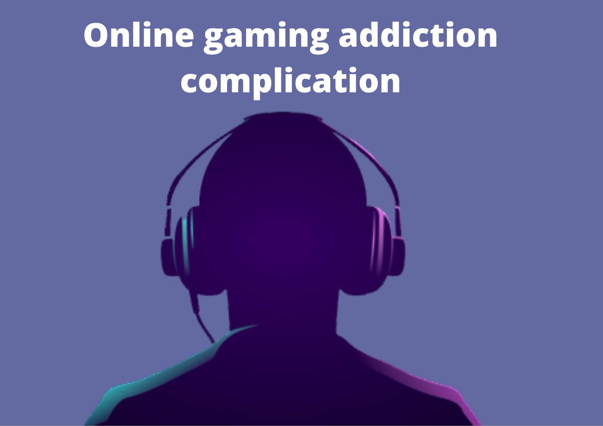GAsdicted's tweet photo. Online gaming addiction complication!
Mood disorders, depression, somatisation, sleep disturbances, obesity, anxiety disorders.
.
.
.
#SpreadPositivity #gamingaddiction #badhabit https://t.co/nZVjjnyr6O