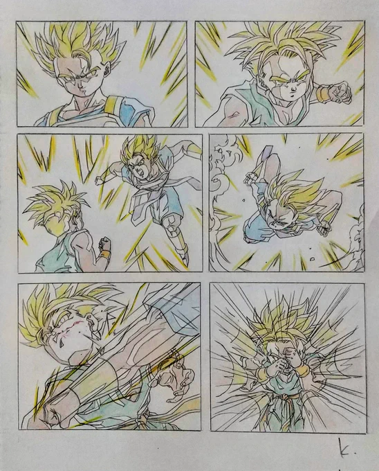 バトルしようぜ

結構前に描いたやつ 