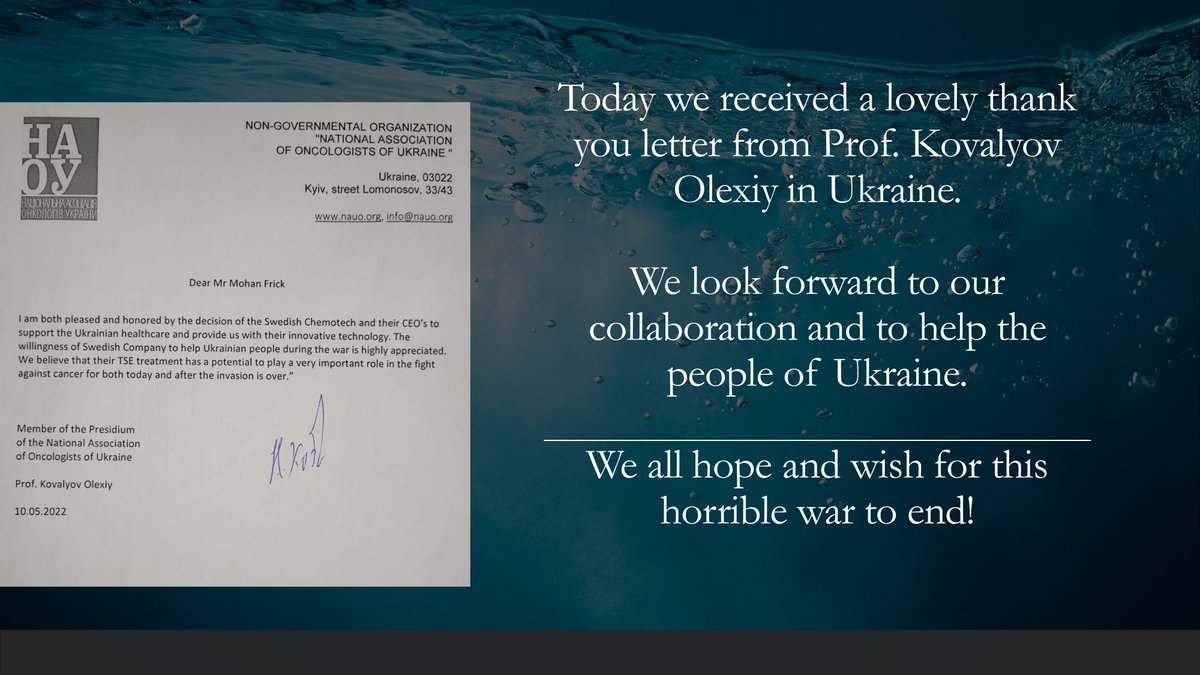 tech_chemo's tweet photo. #support #ukraine #iqwave #medicaldevices #chemotech

We received a lovely thank you letter today! 💛💙💛💙 https://t.co/1fjQGpkCDD