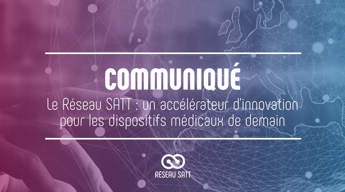 Pulsalys's tweet photo. [CP] Le @ReseauSATT : un accélérateur d’innovation pour les dispositifs médicaux de demain 🚀

👉 Avec plus de 35M€ investis sur près de 300 projets, les #SATT contribuent de façon majeure à l’innovation de cette filière industrielle d’avenir 🇫🇷

▶️ https://t.co/0SQtH9dpmf https://t.co/dmo5MZkQlo