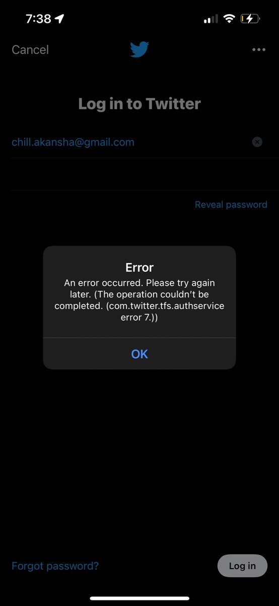 akansha_12's tweet photo. @Twitter i am not able to login via app. @TwitterIndia @TwitterHelp_INA @TwitterSupport 
Getting below error,same credentials are working on web. Kindly suggest. https://t.co/C9rNh7daur