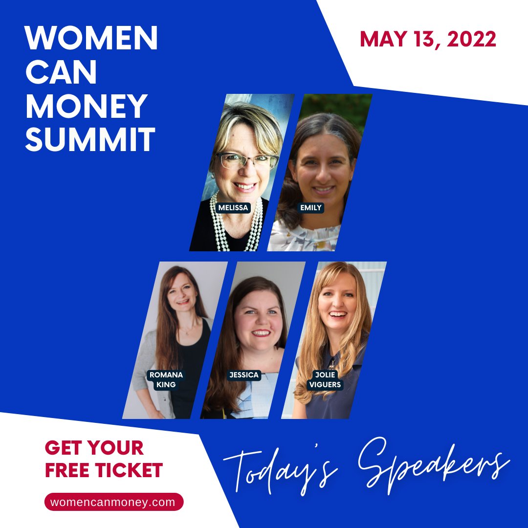 MoneyMasterBook's tweet photo. What if there was a place you could learn about money from other Canadian women?
The Women Can Money Summit is happening from May 11 - 13. It’s a free, 3-day virtual event featuring 17 personal finance experts who will be sharing their actionable tips. #personalfinance #money https://t.co/wBJ1AeTopo