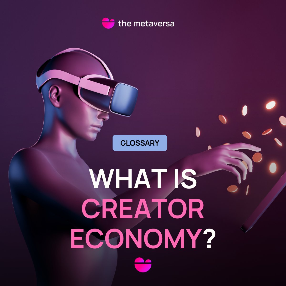 themetaversa's tweet photo. 1/ So, what the heck is Creator Economy?

The #CreatorEconomy is a technology-facilitated class of business that allows independent creators to earn revenue from their online creations. https://t.co/6ceoJ8SG9O
