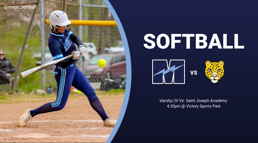 MagsHSAthletics's tweet photo. Softball renews the rivalry TODAY! @mags_softball @SJAAthletics https://t.co/2viXGwVngC
