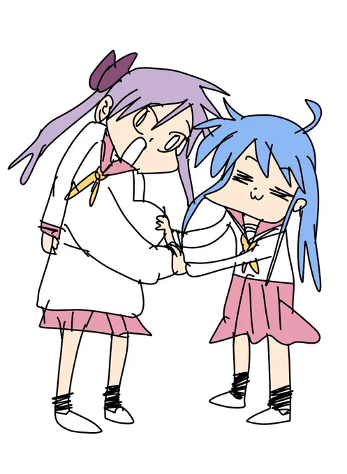 かがみんとこなた 