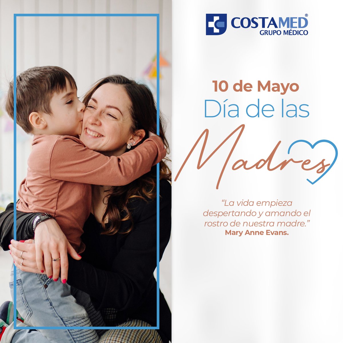 La vida empieza despertando y amando el rostro de mamá🥰

¡Feliz Día a todas las #Madres! les desea con mucho afecto <a href="/Costamed_G_M/">Costamed Grupo Médico</a> ❤️

#Costamed #SiempreCercaDeTi #HospitalSeguro #Salud