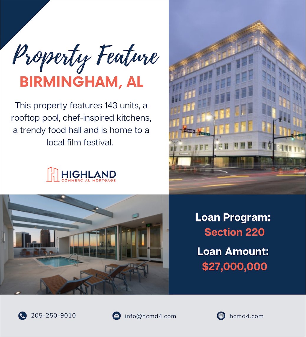 HCMD4's tweet photo. This property development was initiated by the city of Birmingham and was a catalyst for redevelopment in the area. #multifamilyhousing #fhaloans https://t.co/X6rUSVhLoC