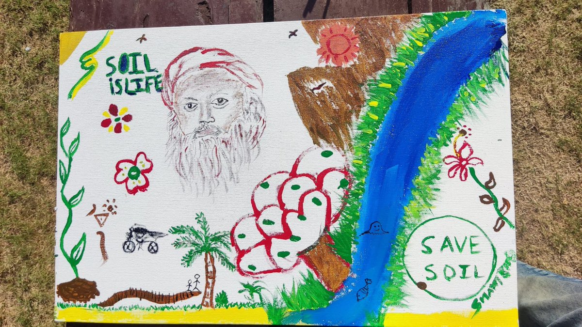 VelloreIsha's tweet photo. விளை நிலத்தில் கரிமவளத்தை நாம் கணிசமாக அதிகரிக்க முடிந்தால், அது
நமது உணவில் ஊட்டச்சத்துக்களை மே லும் அதிகரிக்கும். விவசாயிகள்
ப ொருளாதாரத்தில் முன்னே ற்றம் அடை வார்கள். #SaveSoilAtCOP15 https://t.co/jjDxXcwrOP