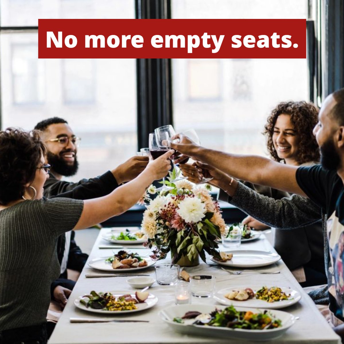 shareatableapp's tweet image. Say goodbye to empty seats! Our table-sharing methodology utilizes every seat and maximizes sales per table. Guests can book at your restaurant through our app. Head to our website to register: restaurant.shareatableapp.com/restaurant/log….