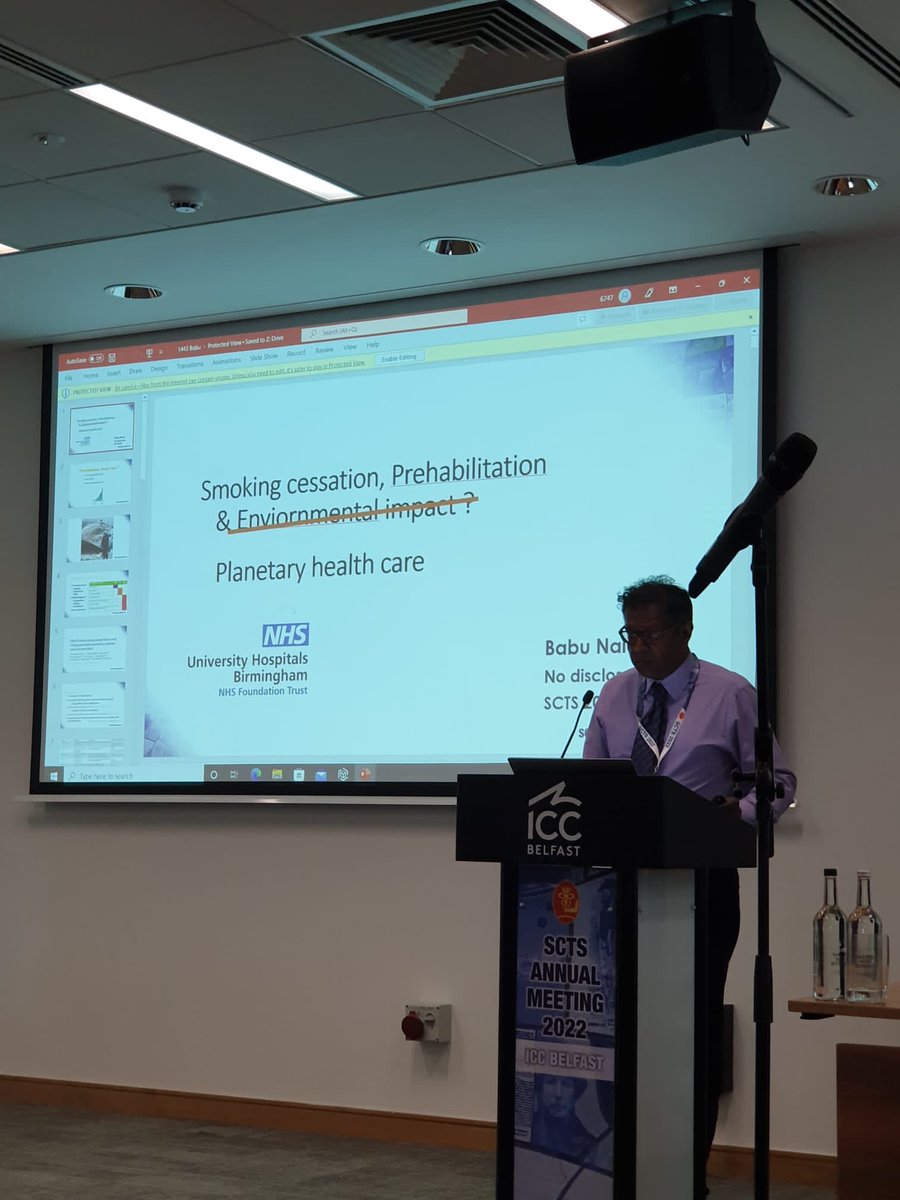 mkalkat's tweet photo. The meeting about to conclude with Prof Naidu’s talk #SCTS2022
People rejoiced interaction after three years. Let’s meet in Birmingham next year. https://t.co/Mhk8up9k12
