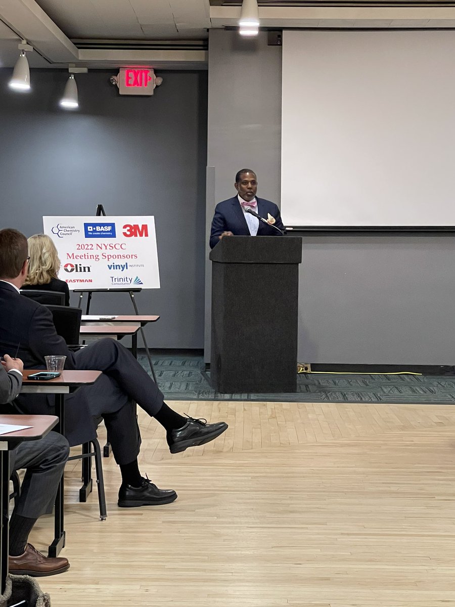 Thank you <a href="/SenatorParker/">Senator Kevin Parker</a> for taking time out to address our members today! 

#NYSCC #Albany