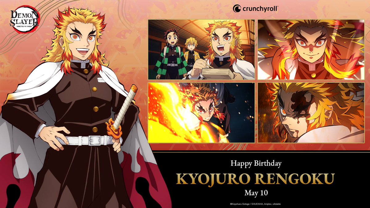 come back to me — Happy Birthday, Kyojuro Rengoku! May 10/2022