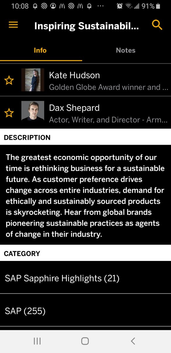 cappsgreg's tweet image. What do Kate Hudson and Dax Shepard have to share about sustainability?  Not sure but plan to find out at #SAPPHIRE2022 Thursday in Orlando.