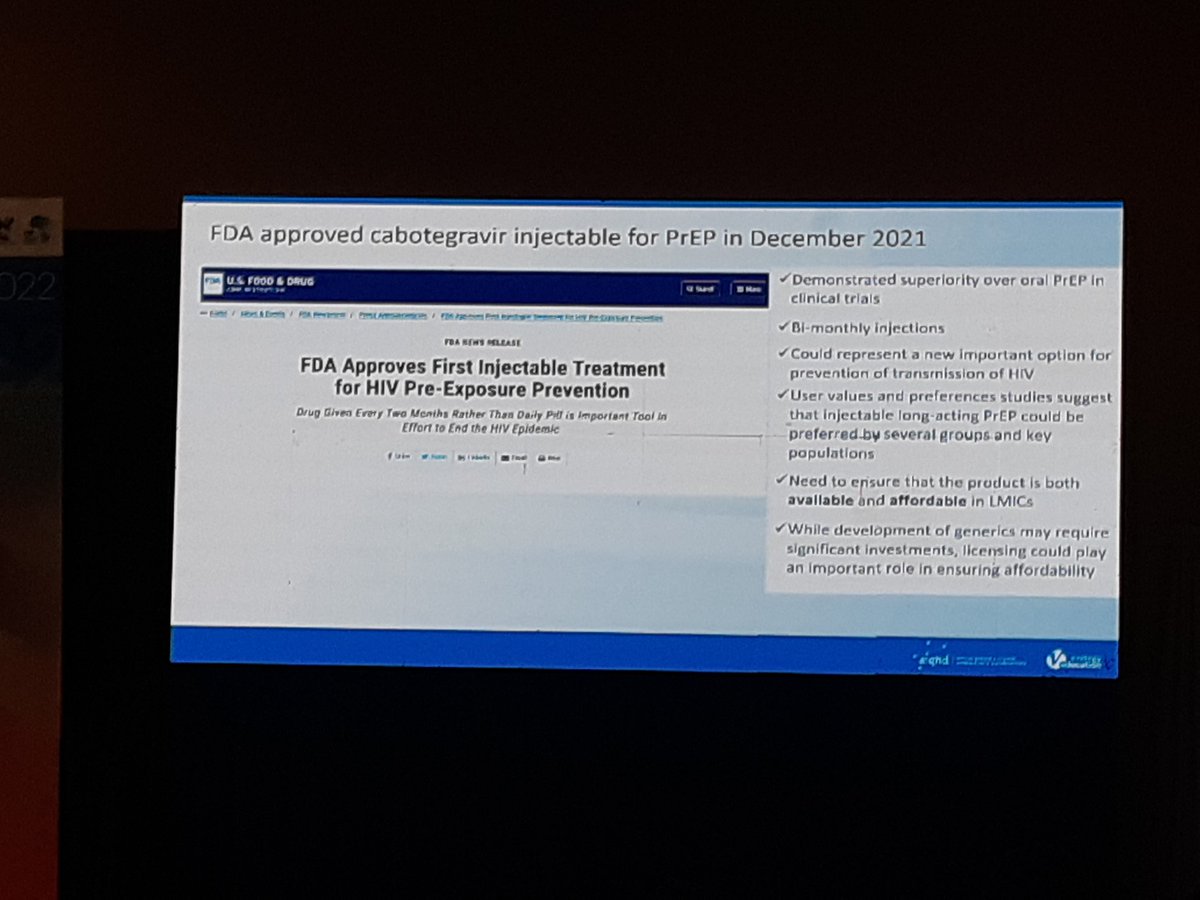damalie27's tweet photo. FDA approved the first injectable treatment for HIv pre-exposure prevention ~ Tiwadayo Braimoh, Switzerland
#INTEREST2020
@INTERESTconf @IDIMakerere @aighd @Academic_MedEdu @SabrinaKitaka @akambugu @TracyAhumuzaK https://t.co/mJBTAREoK3