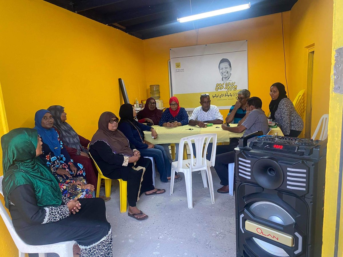 hasyMOONLI8's tweet photo. MDP Feydhoo Dhaaira #ThilafathugeRamzu #InthiAaEku campaign masahkah Feydhoo #inthi Jagahaai baarah kuri ah .
#VoteInthi https://t.co/yjXnll8Bs0
