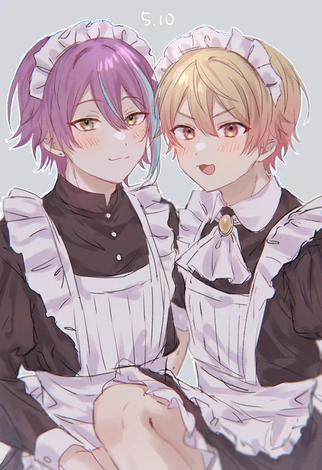 #メイドの日のルツ
⚠女装 素敵タグお借りしました～! 