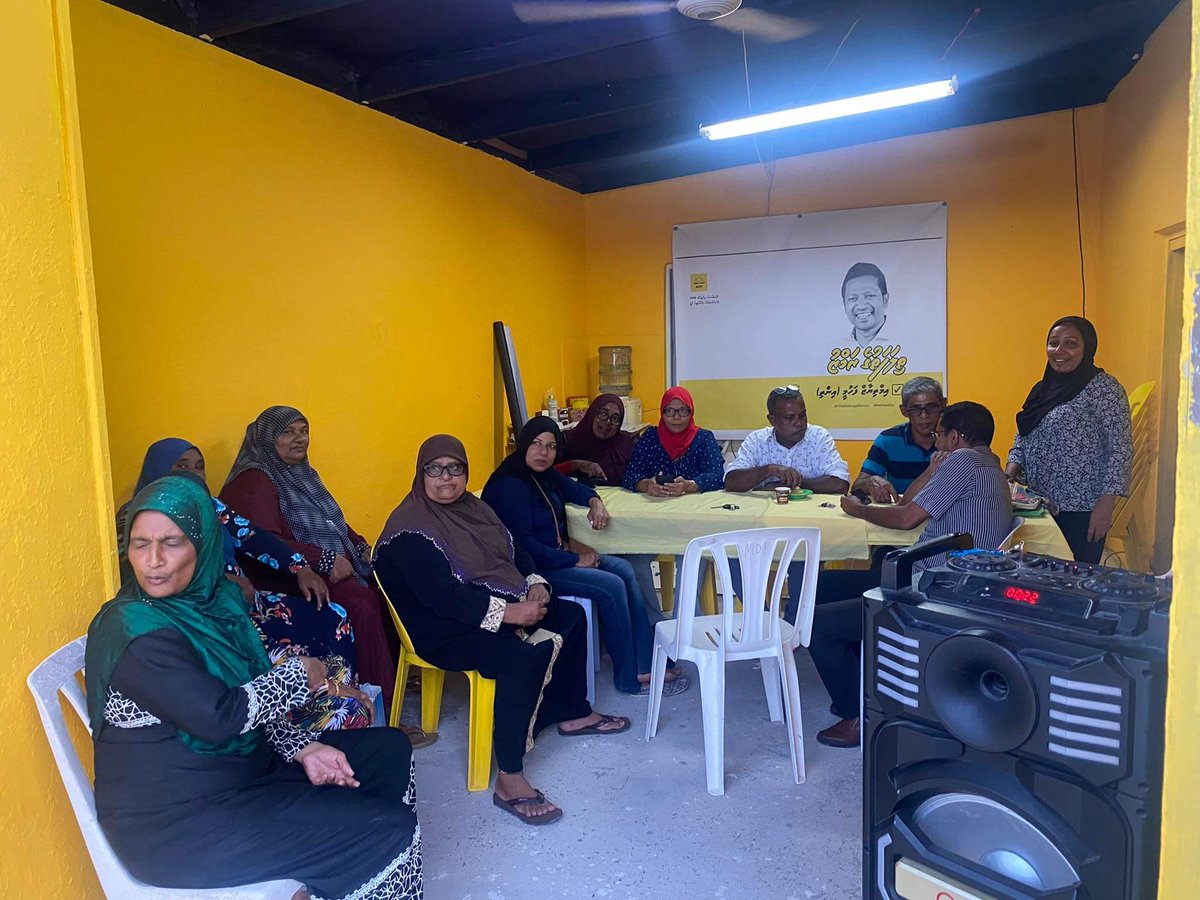hasyMOONLI8's tweet photo. MDP Feydhoo Dhaaira #ThilafathugeRamzu #InthiAaEku campaign masahkah Feydhoo #inthi Jagahaai baarah kuri ah .
#VoteInthi https://t.co/yjXnll8Bs0