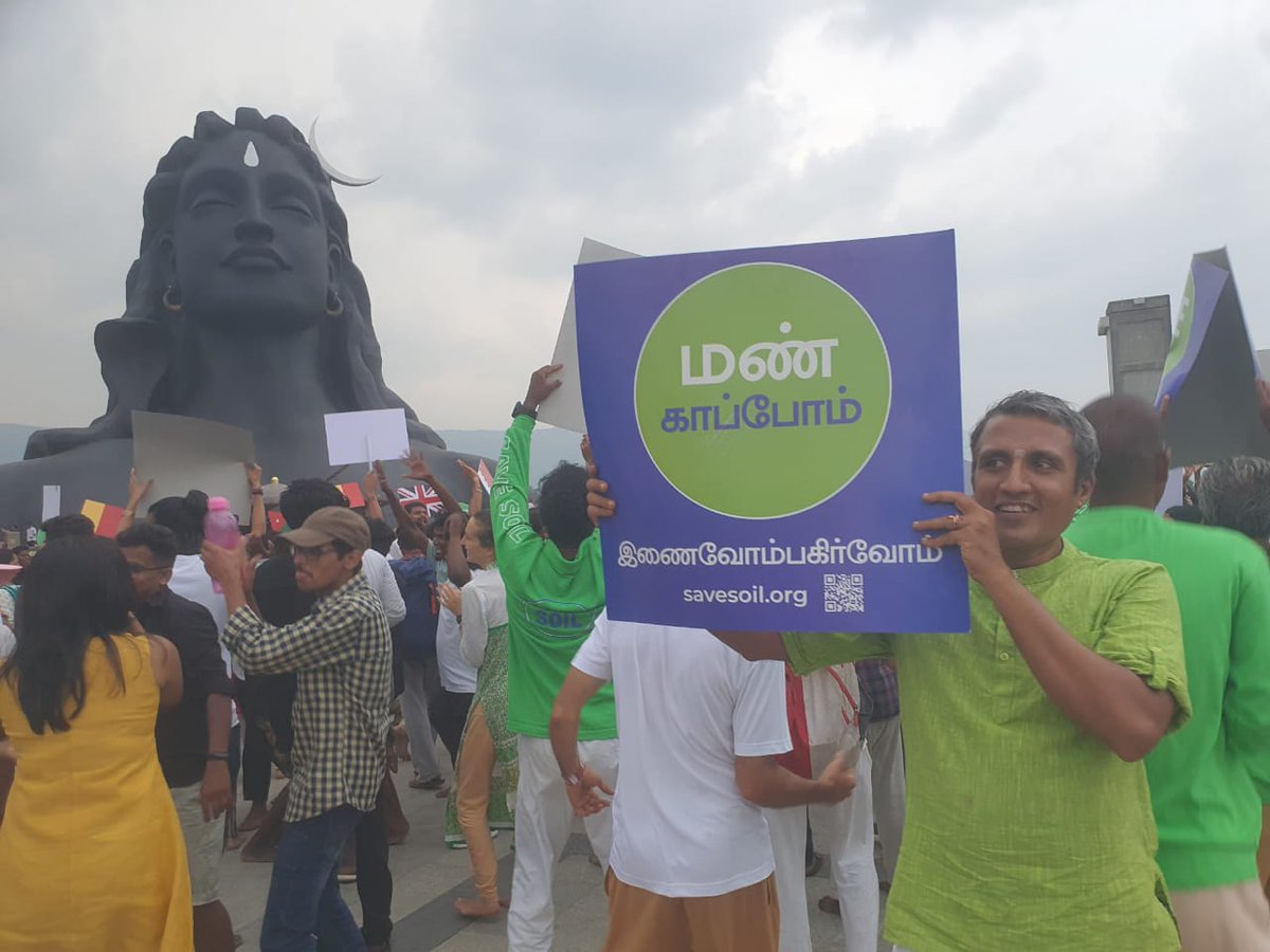 Ramesh49940837's tweet photo. Land under shade will ensure richness of soil, enhance nutritional value of crops &amp; raise water tables. Also the biodiverse life in the soil will get required nutrients to thrive. We need to ask for the right policies. #SaveSoilAtCOP15 https://t.co/9lm5drJcck