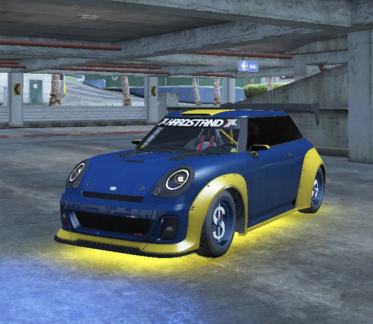 cheezybizkutz's tweet photo. When your chat talks you into a sub/bitty goal to wear @UMichFootball gear being a @OhioStateFB die hard fan and they hit it. Then they troll you in game and have you paint your car those awful colors. #OhioState #michigan #CFB #TwitchStreamers #goalssmashed https://t.co/M8SmmTwAtr