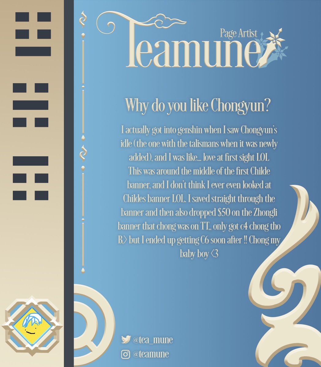 ❄️ CONTRIBUTOR INTRO ❄️

Please welcome our forty first contributor, Teamune! They will be working as a page artist for this project!

❅ Twitter: @Tea_mune 
❅ Instagram: teamune
