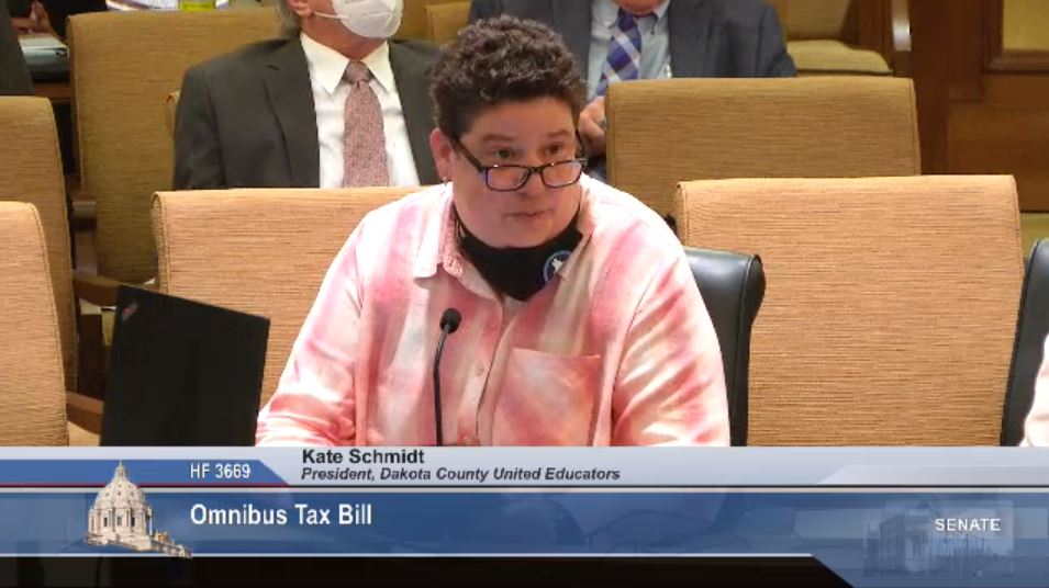 EducationMN's tweet photo. "We need the Legislature to step up and invest wisely. We need state education funding to keep up with inflation and the cost of living. We need to put our students ahead of tax cuts for millionaires."
- Dakota County United Educators President Kate Schmidt
#mnleg #edmnvotes https://t.co/atRc6MkNs2
