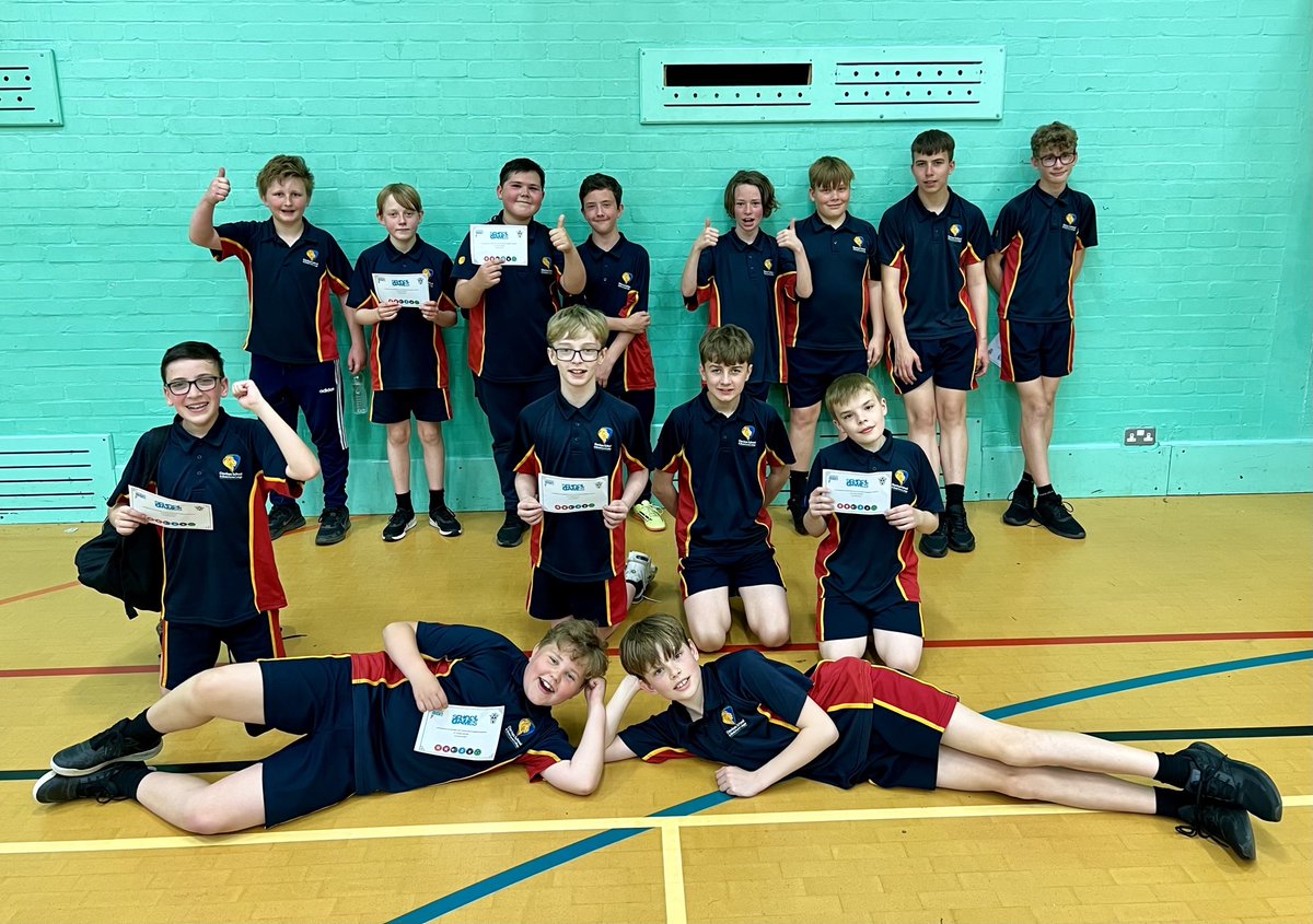 DevizesSchool's tweet photo. Here's our fab Year 8 Dodgeball team at the School Games this afternoon. They finished in 4th place.
@DevizesPE ππ
#beingDevizes https://t.co/wsOKAsmvBF