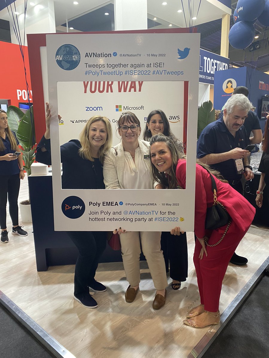 joelloyd's tweet photo. So many amazing faces at the #polytweetup #ise2022 https://t.co/0CQbHapGSl