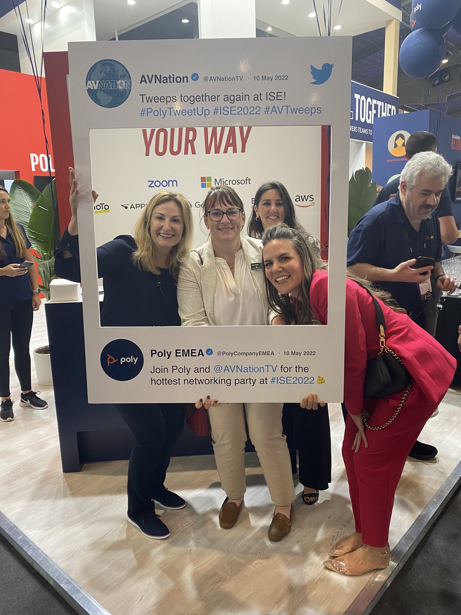 joelloyd's tweet photo. So many amazing faces at the #polytweetup #ise2022 https://t.co/0CQbHapGSl