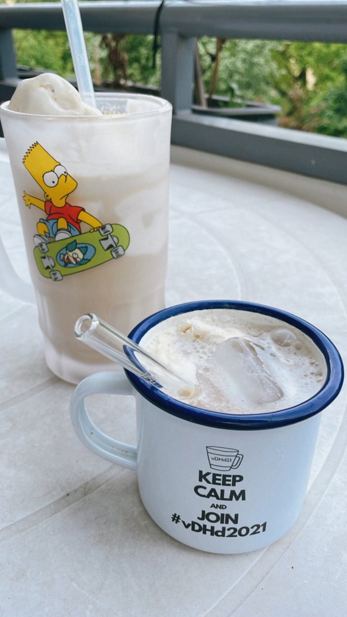Melanie Seltmann (@msiemund) on Twitter photo Ein Eiskaffee für den Mann, einer für mich. Ratet, welcher für wen ist ;)
#DHMug <a href="/dh_mug/">DH in a Mug ☕🤖 @dhinamug@fedihum.org</a> Ein Eiskaffee für den Mann, einer für mich. Ratet, welcher für wen ist ;)
#DHMug <a href="/dh_mug/">DH in a Mug ☕🤖 @dhinamug@fedihum.org</a>