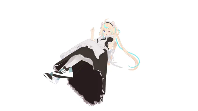 3D自作メイドさんだぞ❤

#メイドの日2022 