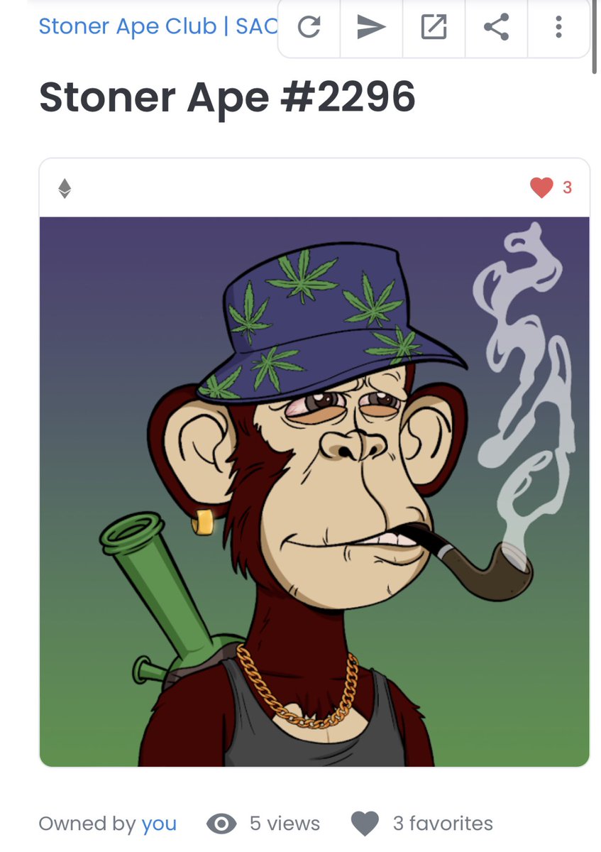 DrZeuss 🩺⚡️ (@zeusscapital) on Twitter photo ⚡️ STONER APE GIVEAWAY ⚡️
Got a <a href="/TheStonerApes/">Stoner Ape Club</a> #NFT up for grabs ($300+ value) Vials + staking launching soon PROBABLY SOMETHING 😤
RULES
⚡️Follow me and @ZeussWorld 
⚡️RETWEET
⚡️TAG 3 NFT DEGENS
Winner in 24 hours ⏳
#NFTGiveaway #NFTCommunity #BAYC #MAYC #SAC #SACPAC #BTC ⚡️ STONER APE GIVEAWAY ⚡️
Got a <a href="/TheStonerApes/">Stoner Ape Club</a> #NFT up for grabs ($300+ value) Vials + staking launching soon PROBABLY SOMETHING 😤
RULES
⚡️Follow me and @ZeussWorld 
⚡️RETWEET
⚡️TAG 3 NFT DEGENS
Winner in 24 hours ⏳
#NFTGiveaway #NFTCommunity #BAYC #MAYC #SAC #SACPAC #BTC