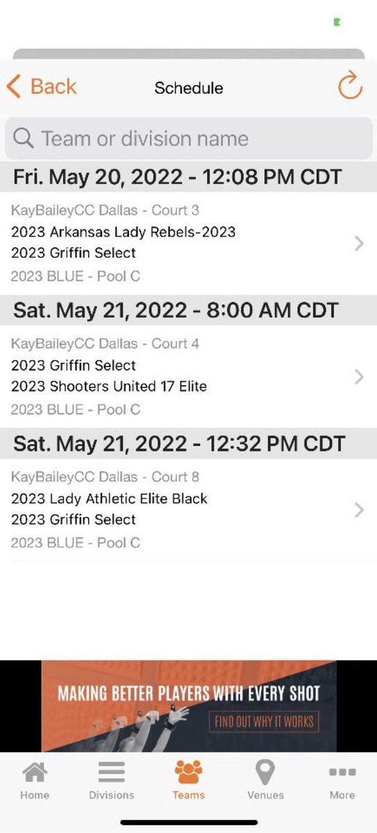 AubreyHishaw's tweet photo. Check us out in Dallas at The Clash of Clubs!! @okmagiccoach @TeamGriffinGBB 🤟🏽💞 https://t.co/rzvPbNBSTJ