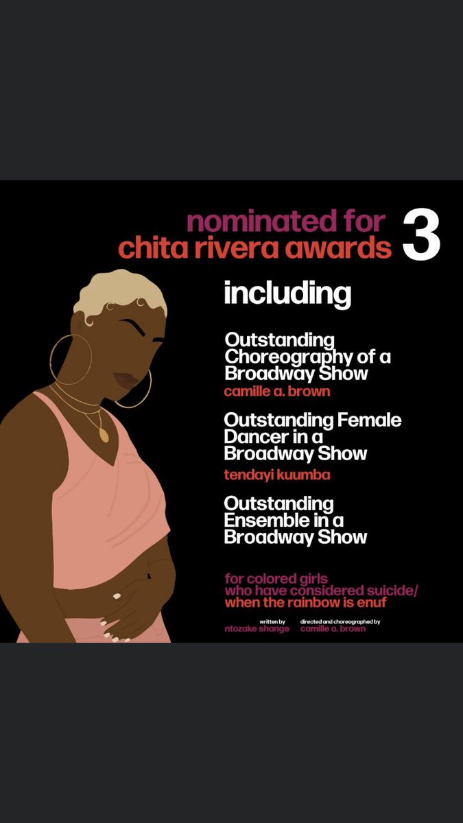 GrandersonGroup's tweet image. For Colored Girls gets 3 more nominations. @HereandNowABC