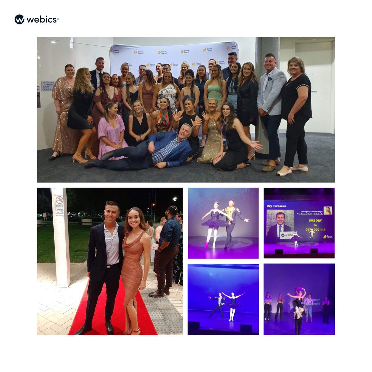 webics's tweet photo. Our director, Ory, danced for the Stars of Nowra Cancer Council fundraiser on Saturday. Ory's fundraiser raised $27,354 &amp; contributed to the total $300k, which broke the NSW record!  
Ory would like to thank his dance partner, his sponsors &amp; the Webics team. Congratulations Ory! https://t.co/3WzVVqC79G