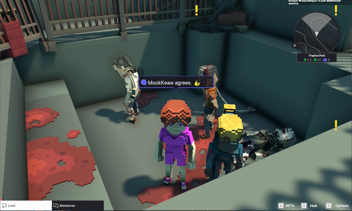 MookkeawZ's tweet photo. @TheSandboxGame Nice to play Tropical Park again. https://t.co/uHbiisankW