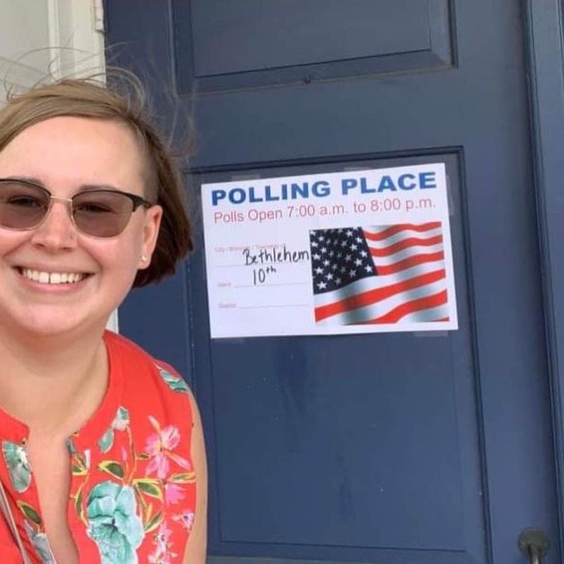 PAStandsUp's tweet photo. PASU chapters are SO excited to see the fruits of their labors on Election Day!!

Polls will close soon, join the cool kids at the ballot box!! 

#VoteTodayPA https://t.co/UyO4S8BNpj