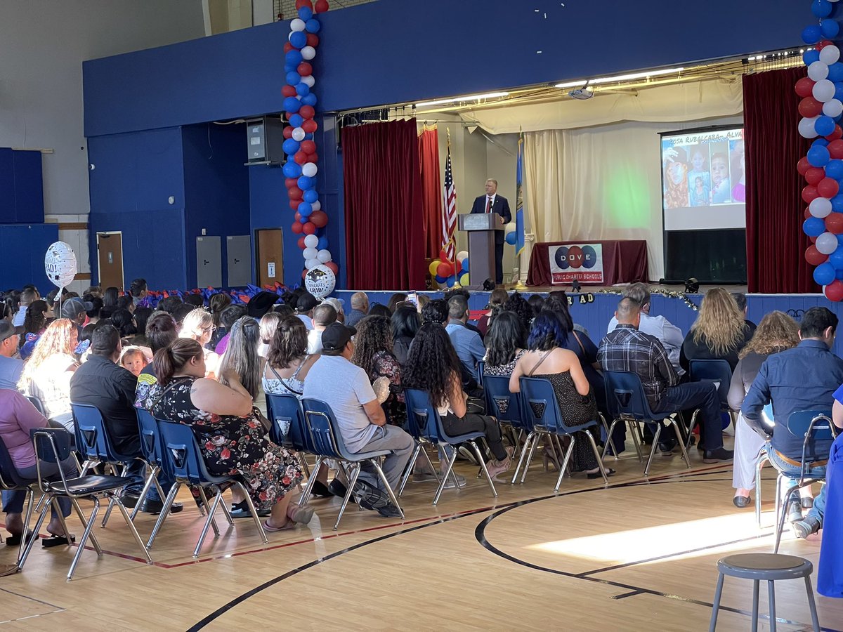 dsahsokc's tweet photo. Thank you Dove Science Academy Middle School South OKC for using our gym. It was a great completion ceremomy for 8th graders. We were able to welcome our new freshmen students to our building. We are all excited for 22-23 #disciplined #organized #vigorous #education #dsahsokc https://t.co/Mz8Nwbpe4E