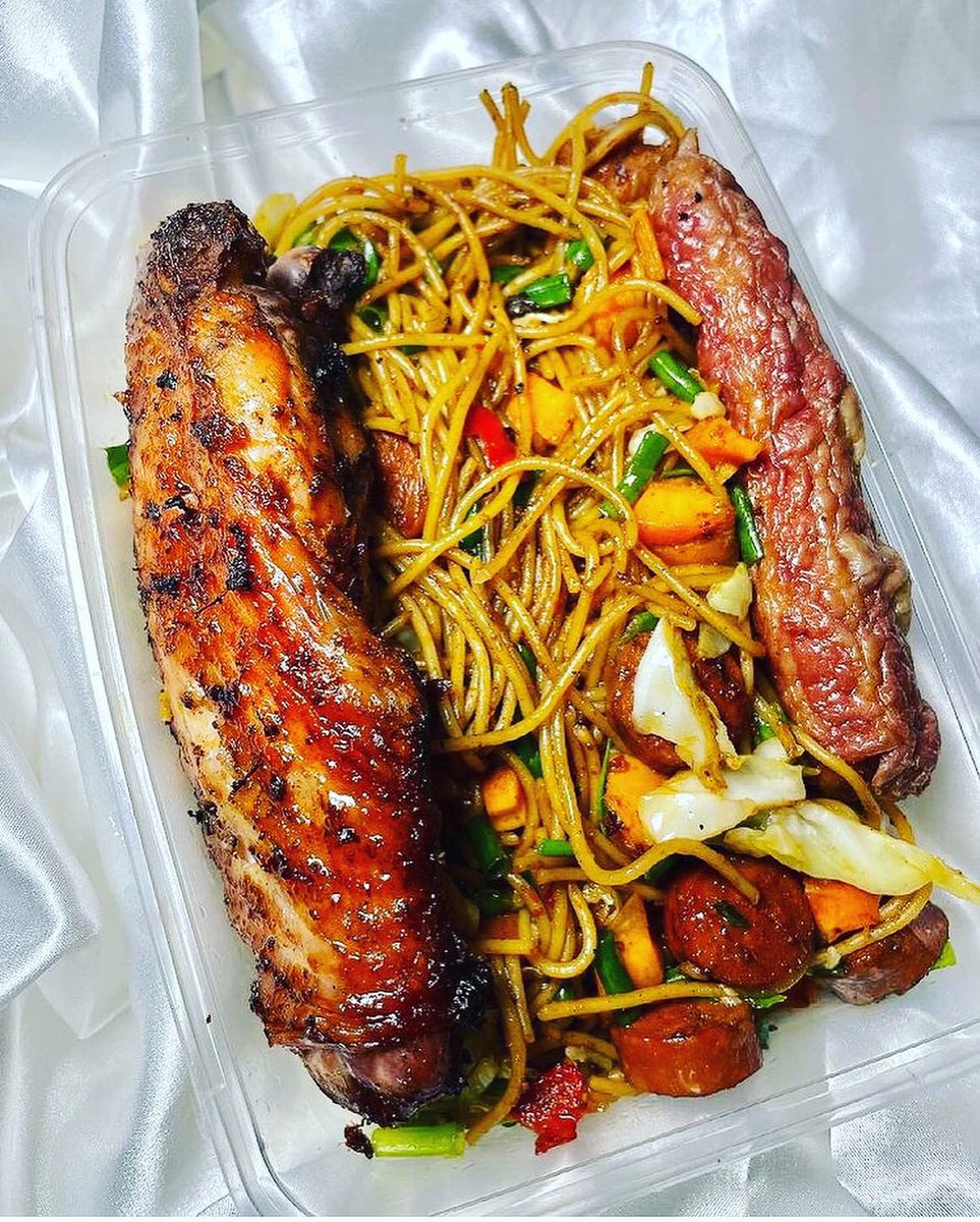 Snackgrillexpre's tweet photo. Ready for delivery. Spaghetti with grilled turkey and sucesage😋😋😋😋😋😋😋😋😋 https://t.co/pu34aQtZYK