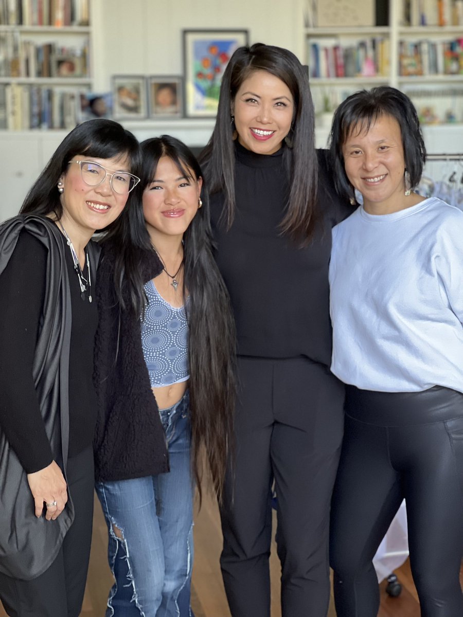 christineniSF's tweet photo. 8th grader Ashlyn So is a force in the #AAPI community. The “accidental activist” &amp; fashion designer has been recognized nationwide. We visit with @ashlynso_ &amp; her “mom-ager”. The story, at 5:40 p.m. @nbcbayarea @janellewang @Jeremyphotog #AAPIHeritageMonth #AAPIHM https://t.co/VsrOZJnc97
