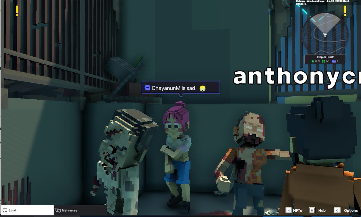 ChayanunMangose's tweet photo. @TheSandboxGame I'm Fear. https://t.co/StwukfeOGt