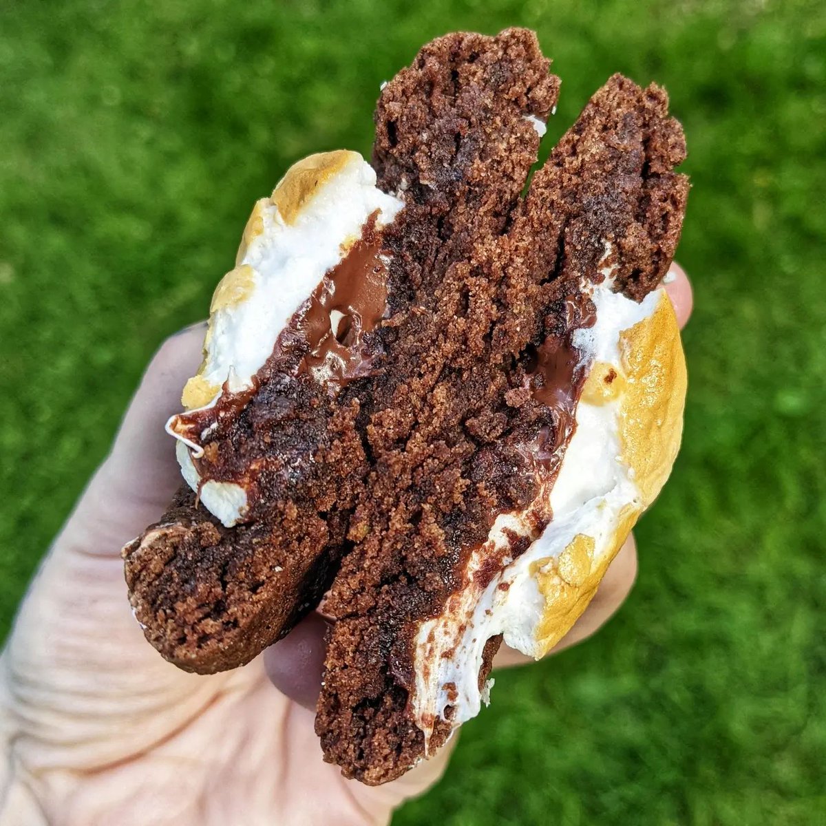 #vegan hot chocolate cookies... ok, wow! ~ featuring <a href="/MyDandies/">Dandies Marshmallows</a> marshmallows :-)